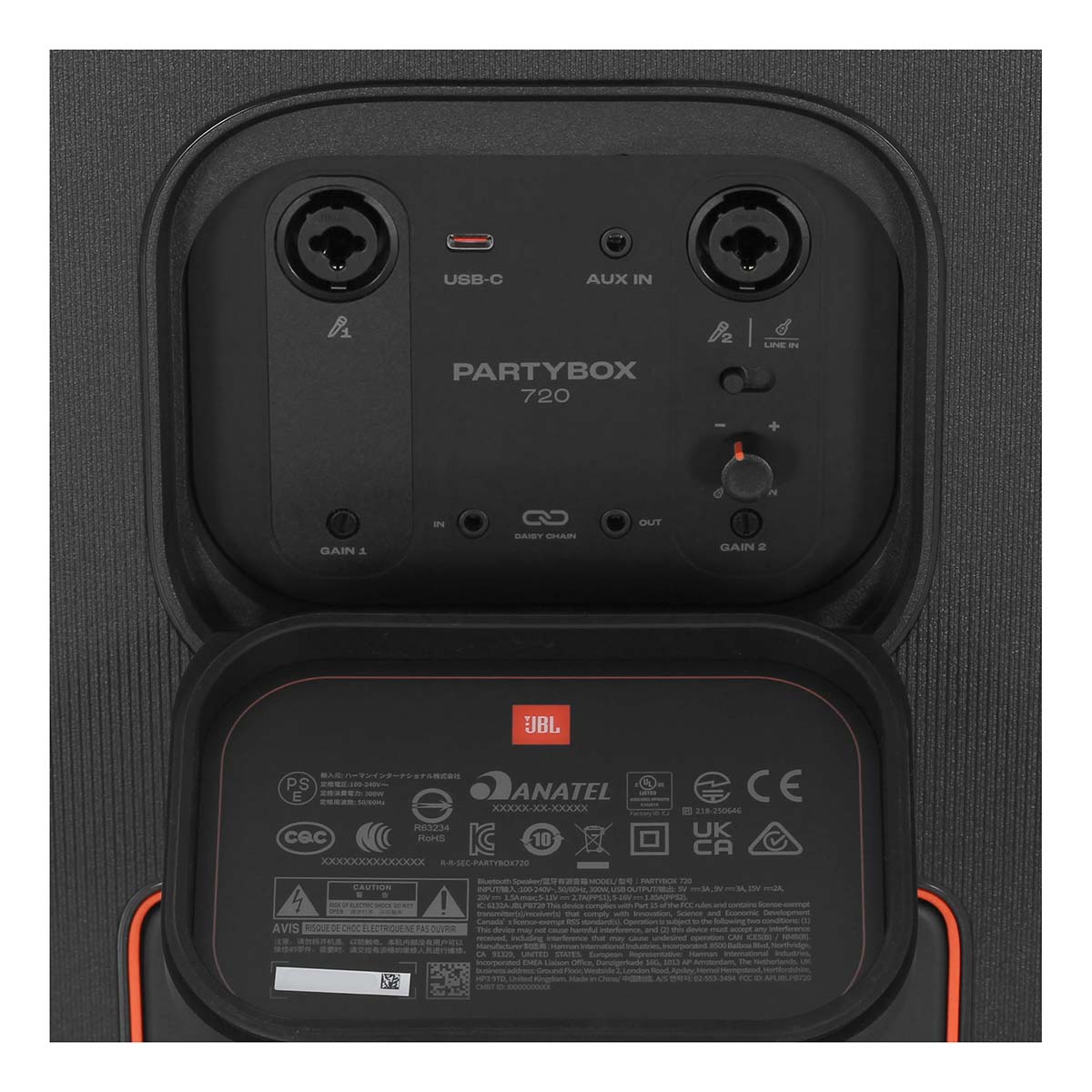 Портативная колонка JBL PartyBox 720 Black, чёрный