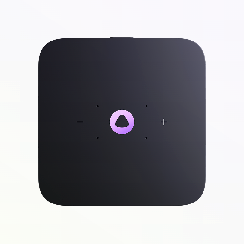 Купить умная колонка яндекс станция миди с алисой, с zigbee, серый, 24вт в Самаре