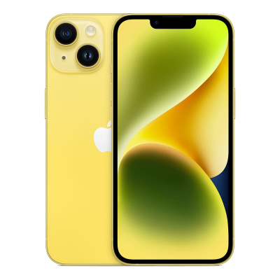 Купить apple iphone 14 128gb dual sim yellow, желтый с доставкой