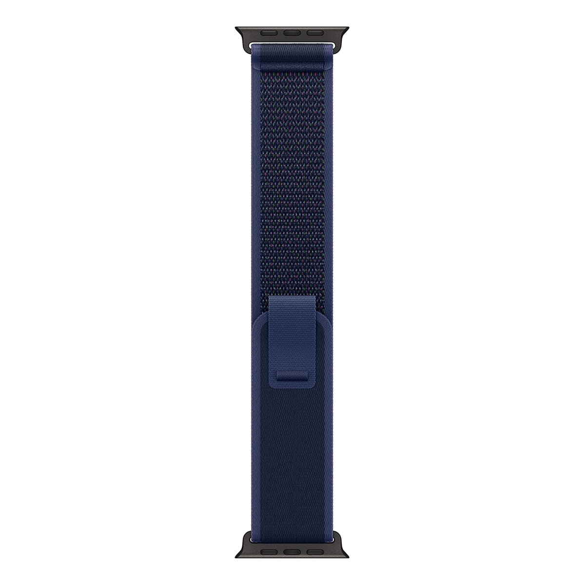 Купить apple watch ultra 2 (2024), 49 мм корпус из титана цвета «black», ремешок trail loop размера m/l цвета «blue» с доставкой