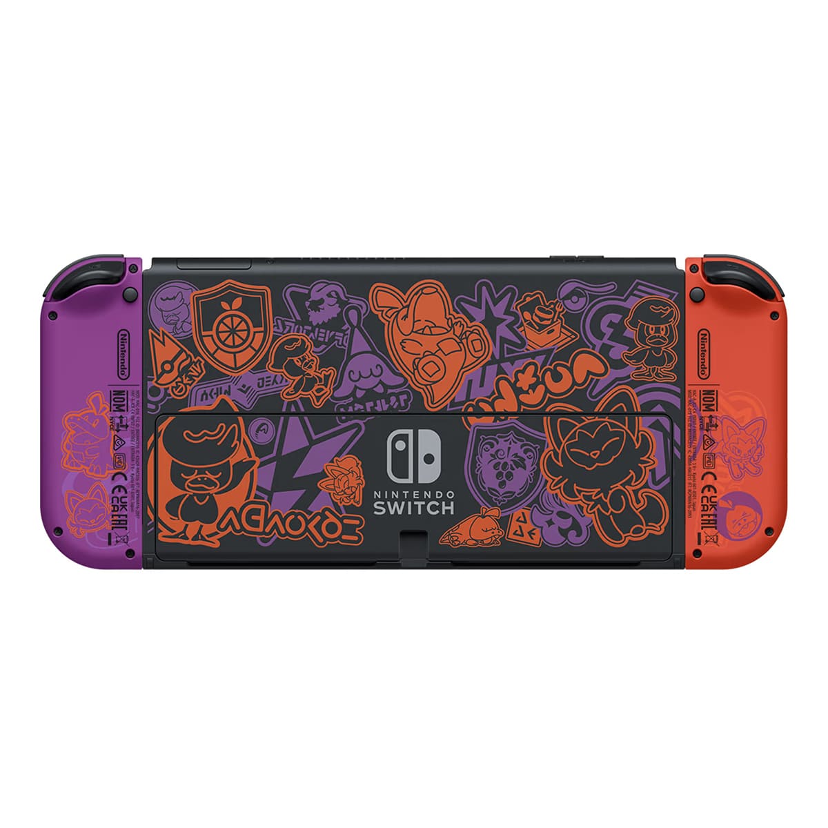 Купить игровая консоль nintendo switch oled 64gb pokemon skarlet and violet edition, красный/фиолетовый с доставкой
