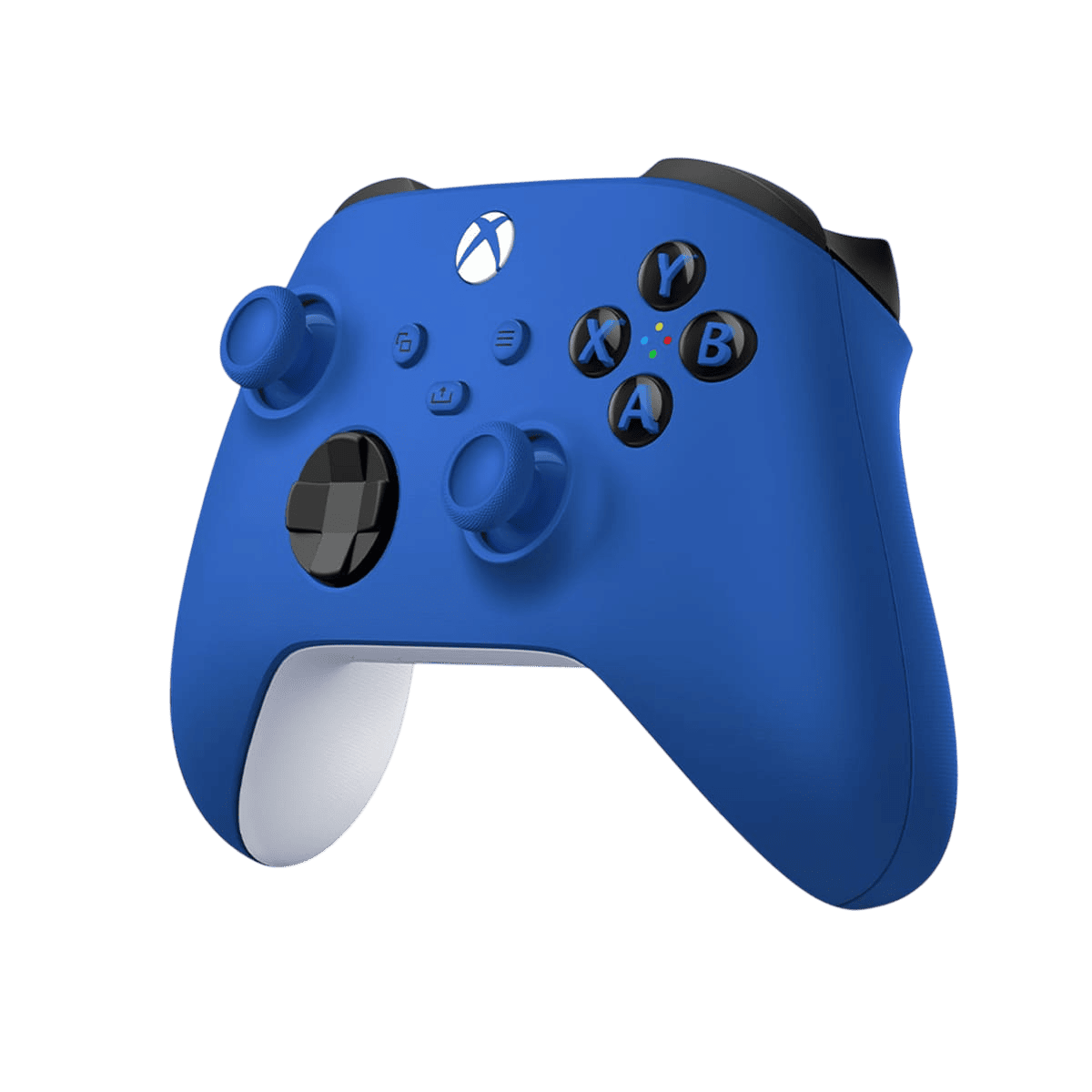 Купить геймпад microsoft xbox series shock blue, синий с доставкой