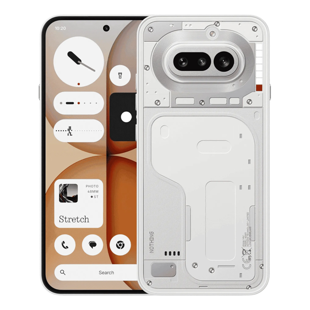 Nothing Phone (4a) 8/256Gb White, белый