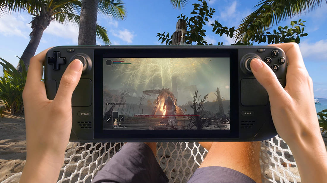 Купить valve steam deck oled 1tb черный с доставкой
