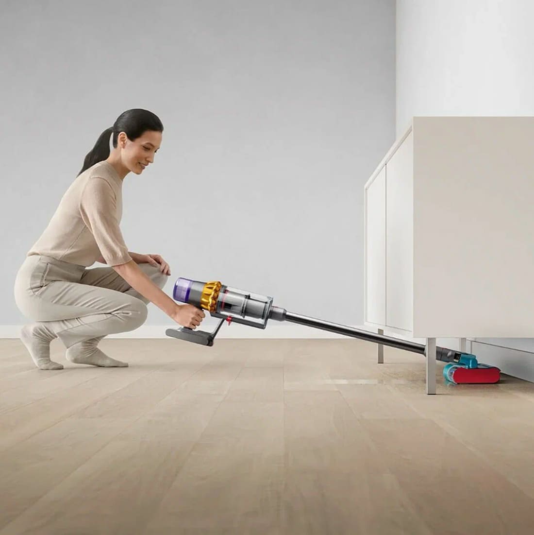 Пылесос Dyson V15s Detect Submarine (SV47) Yellow/Nickel, желтый/никель