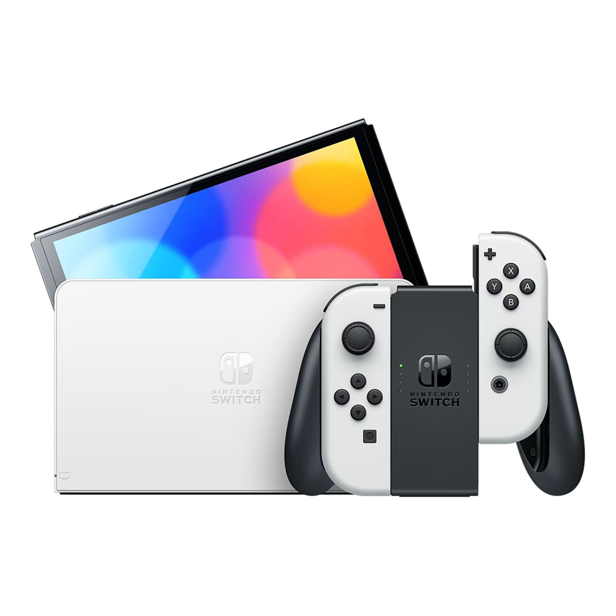 Купить игровая консоль nintendo switch oled 64gb white, белый с доставкой