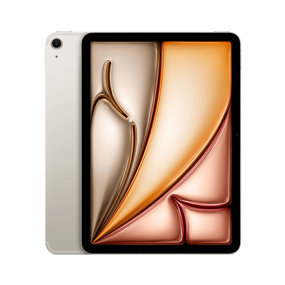 Купить apple ipad air 11" (m3, 2025) wi-fi + cellular 128gb starlight, «сияющая звезда» с доставкой по России