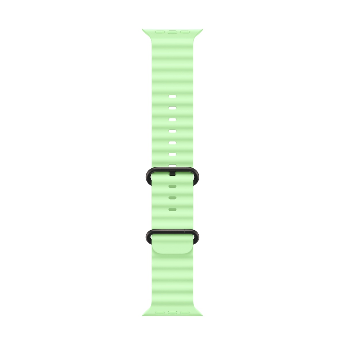 Купить apple watch ultra 3 (2025), 49 мм корпус из титана цвета «black», ремешок ocean band цвета «neon green» с доставкой