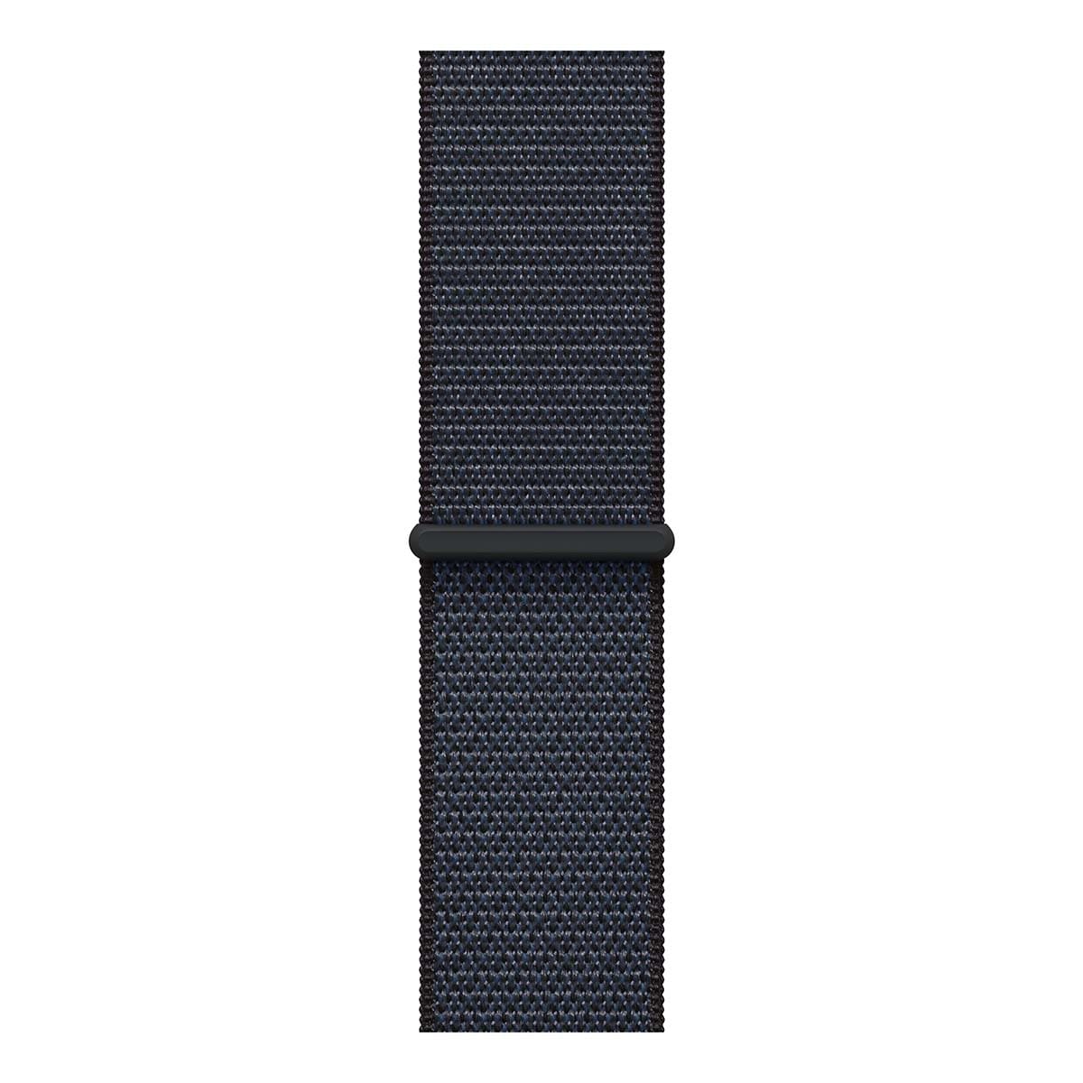 Купить apple watch se (2024), 40 мм корпус из алюминия цвета «silver», ремешок sport loop цвета «ink» с доставкой