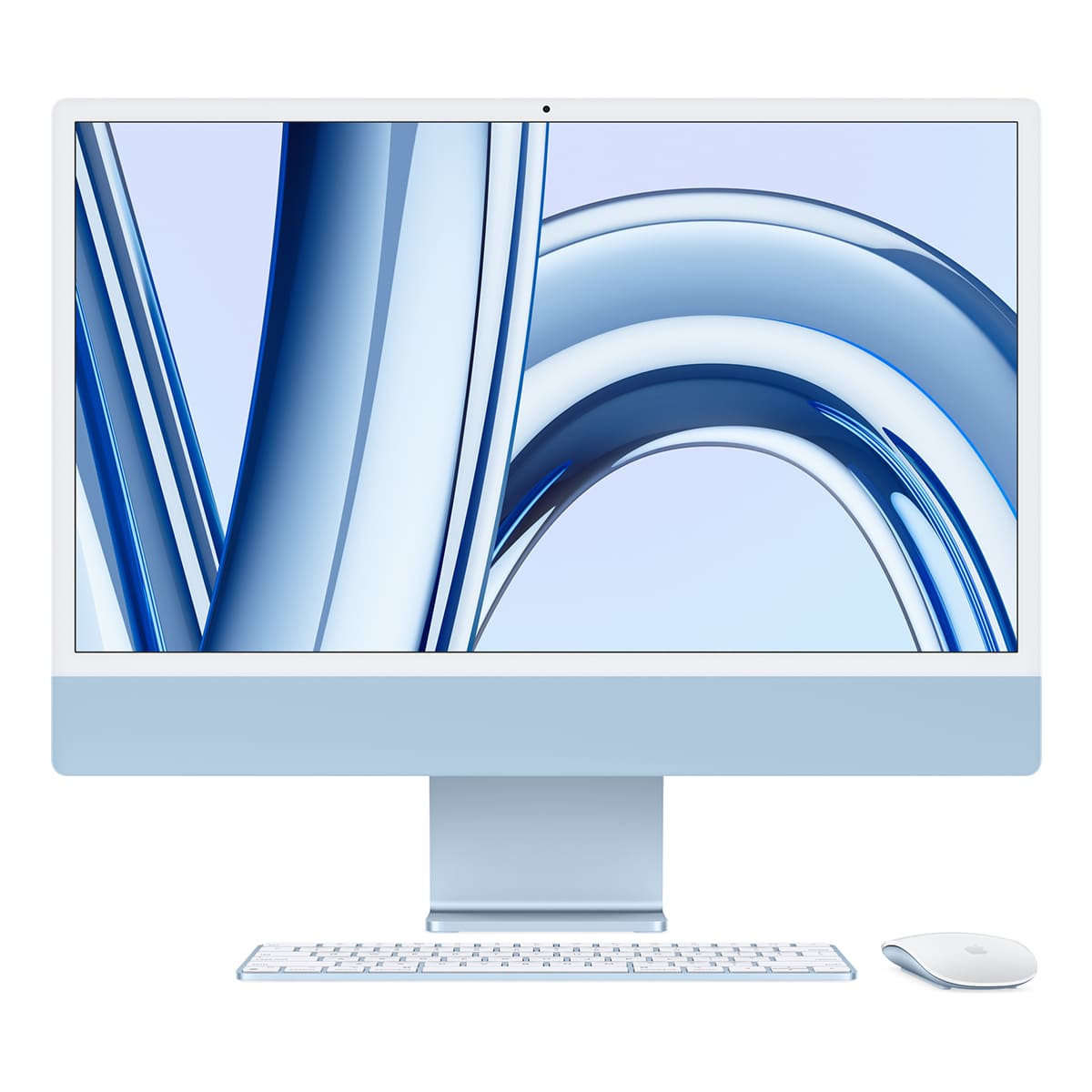 Купить apple imac 24" (m3, 8c cpu, 10c gpu, 2023) retina 4,5k, 8 гб, 256 гб (mqrq3) синий с доставкой