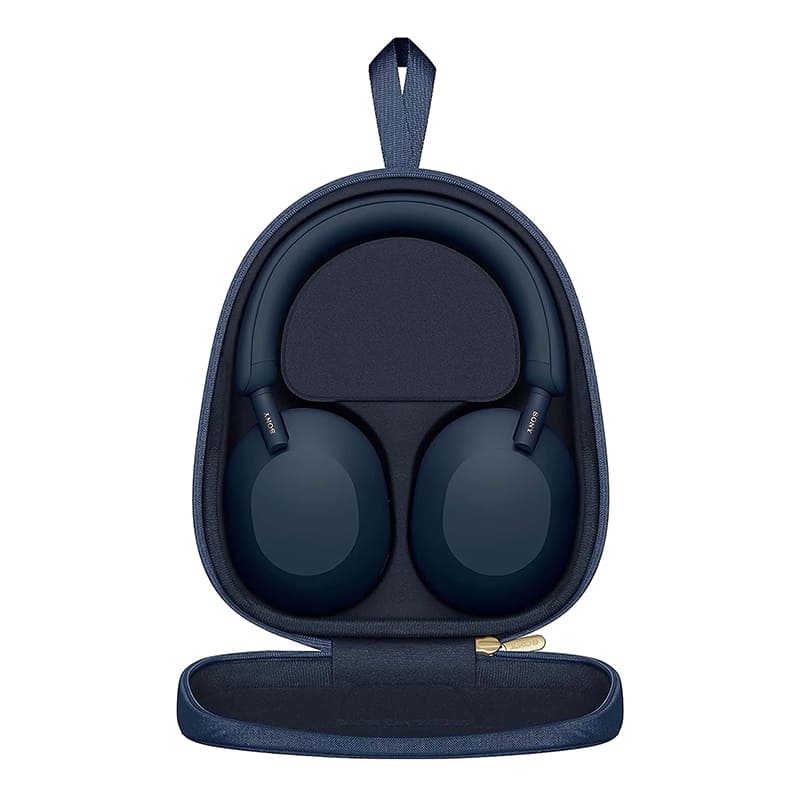 Беспроводные наушники Sony (WH-1000XM5) Midnight Blue, синий
