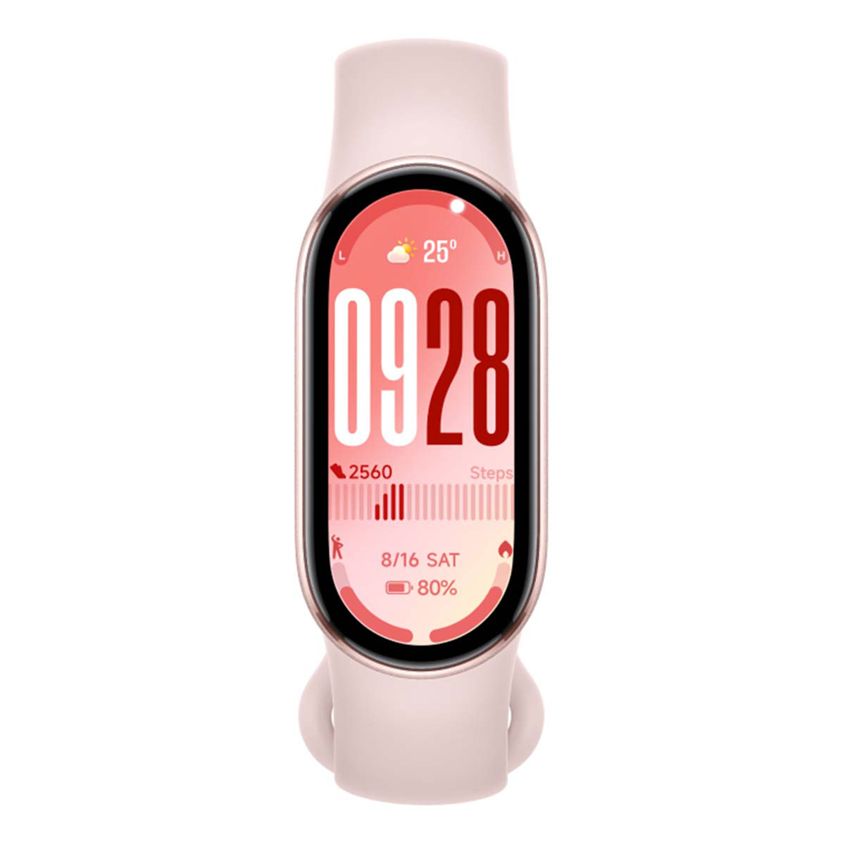 Фитнес-браслет Xiaomi Band 10 Rose Pink Global, розовый