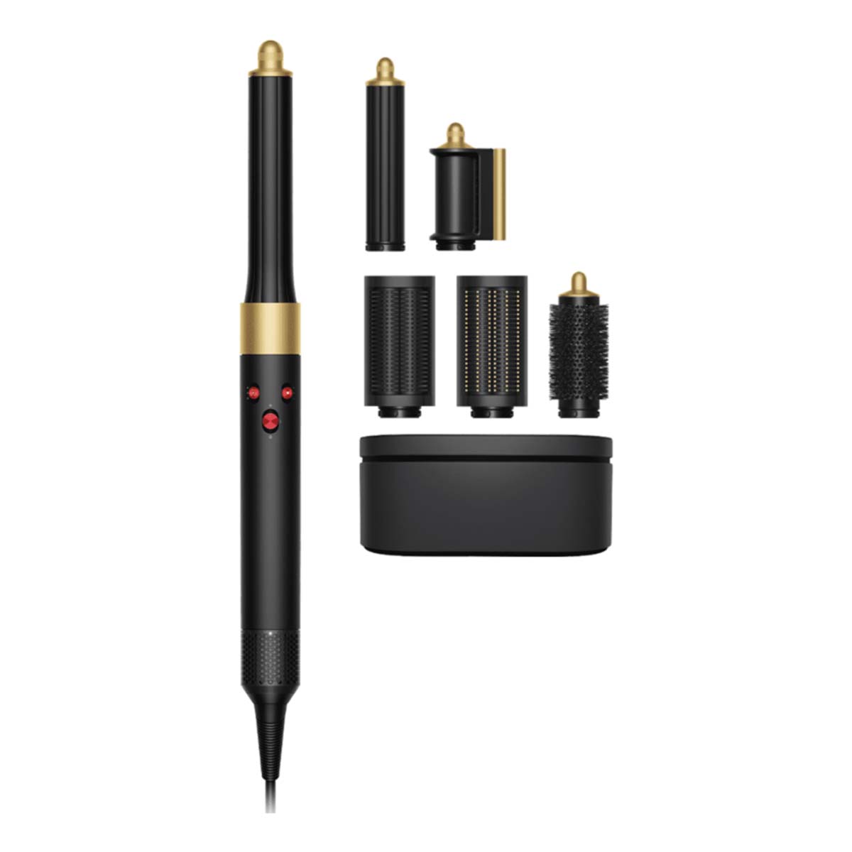 Стайлер Dyson AirWrap Long HS05 (CN/HK) Barrel Onyx Gold, чёрный