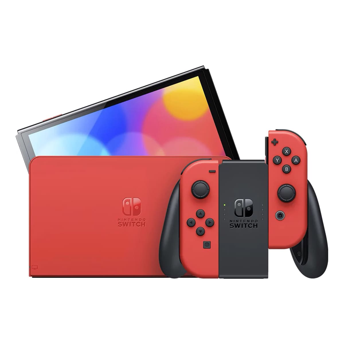 Купить игровая консоль nintendo switch oled 64gb mario red edition красный с доставкой