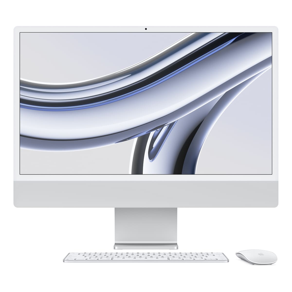 Купить apple imac 24" (m3, 8c cpu, 10c gpu, 2023) retina 4,5k, 8 гб, 256 гб (mqrj3) серебристый с доставкой