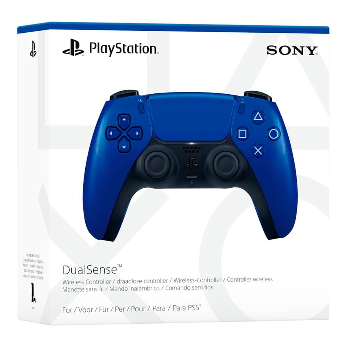 Купить геймпад sony dualsense для sony playstation 5 cobalt blue, синий с доставкой