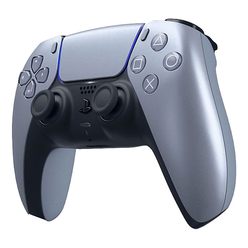 Купить геймпад sony dualsense для sony playstation 5 sterling silver, серебристый с доставкой
