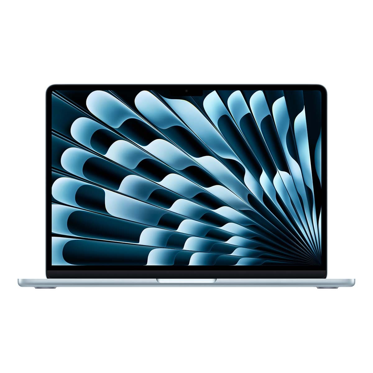Купить apple macbook air 13" (m4 10c cpu, 8c gpu, 2025) 16/256gb ssd (mc6t4) sky blue, «голубое небо» с доставкой