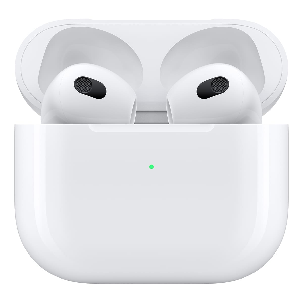Купить беспроводные наушники apple airpods 3 с беспроводным зарядным футляром magsafe white белый с доставкой