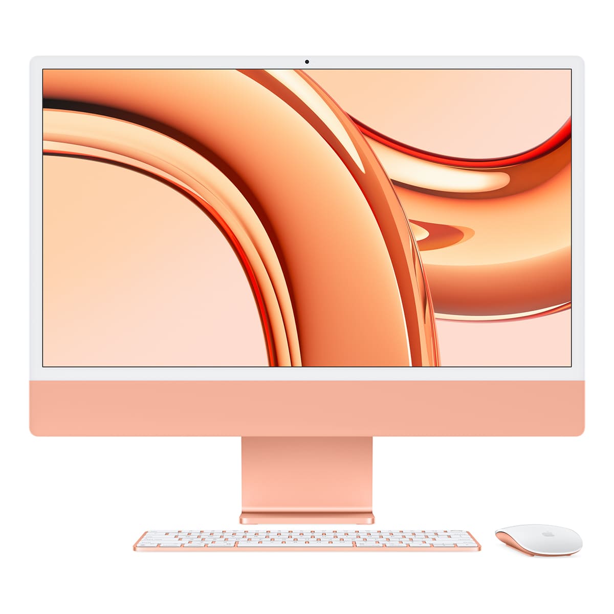 Купить apple imac 24" z19s (m3, 8c cpu, 10c gpu, 2023) retina 4,5k, 8 гб, 512 гб (mqrw3) оранжевый с доставкой