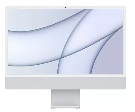Купить моноблок apple imac 24" retina 4,5k, m1 8c cpu, m1 (7c gpu), 8 gb, ssd 256 gb silver серебристый с доставкой