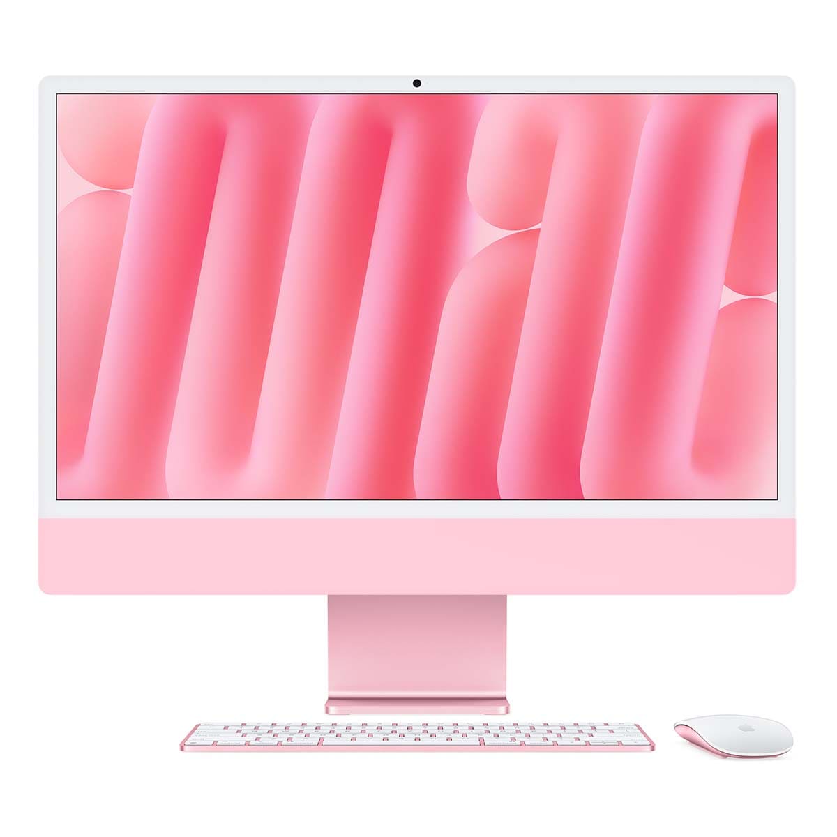 Купить apple imac 24&quot (m4 8c cpu, 8c gpu, 2024) retina 4,5k, 16 гб, 256 гб ssd (mwug3) розовый с доставкой