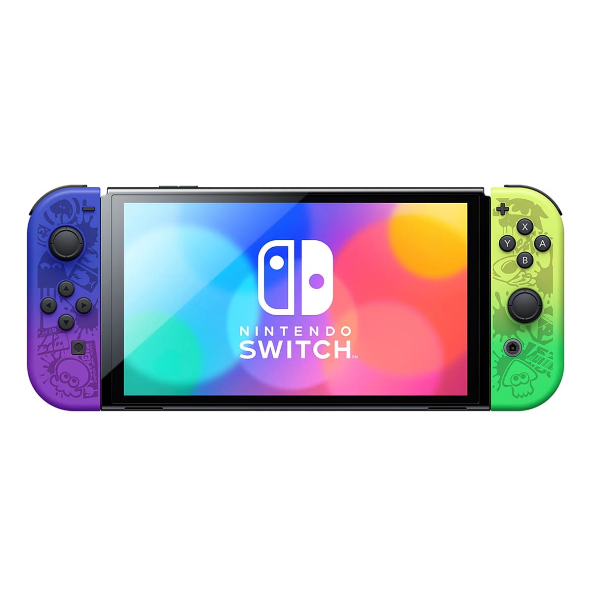 Купить игровая консоль nintendo switch oled 64gb splatoon 3 edition, зеленый/фиолетовый с доставкой