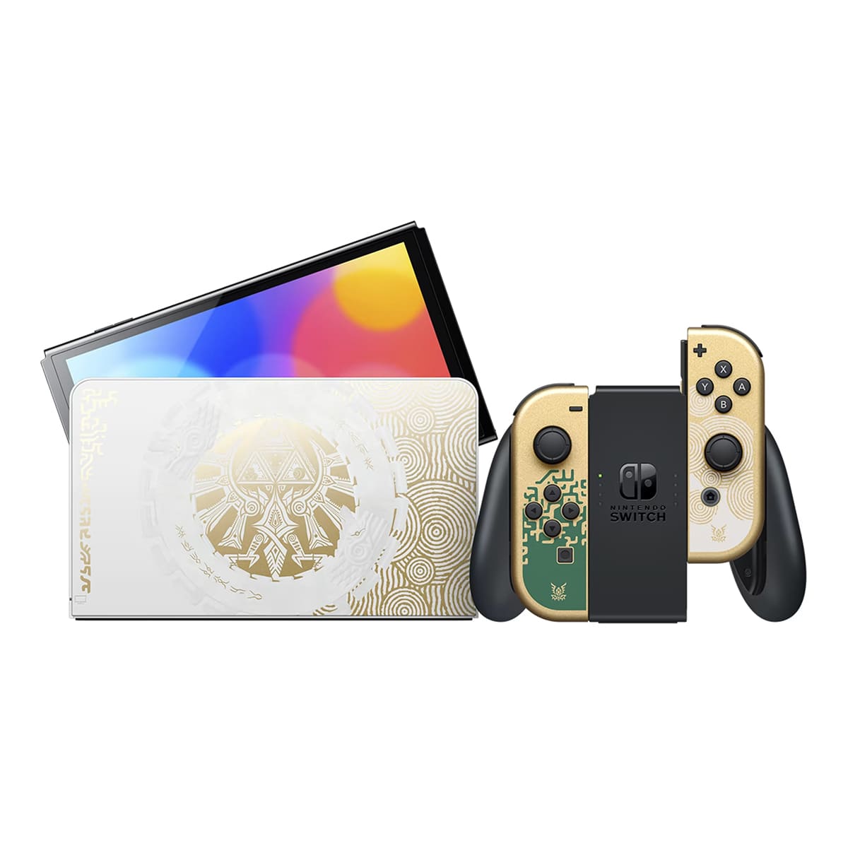 Купить игровая консоль nintendo switch oled 64gb the legend of zelda: tears of the kingdom edition, золотистый с доставкой