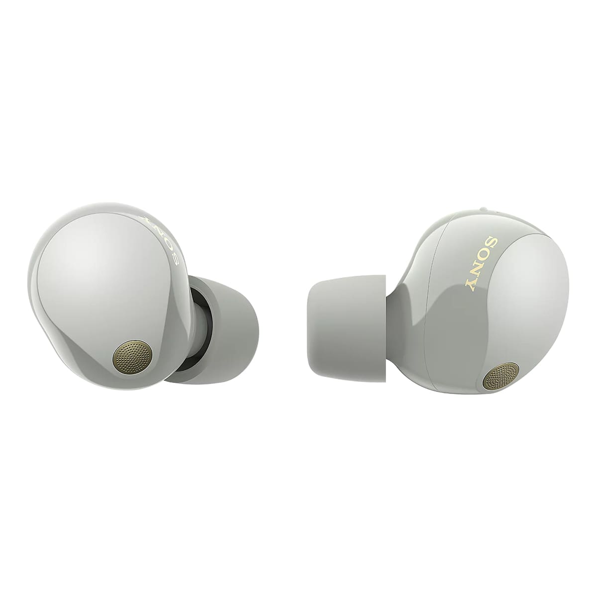 Беспроводные наушники Sony (WF-1000XM5) Platinum Silver, белый