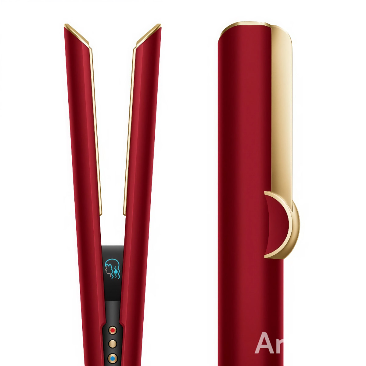 Выпрямитель для волос Dyson AirStrait HT01 (CN/HK/KR) Red Velvet/Gold, красный/золотой